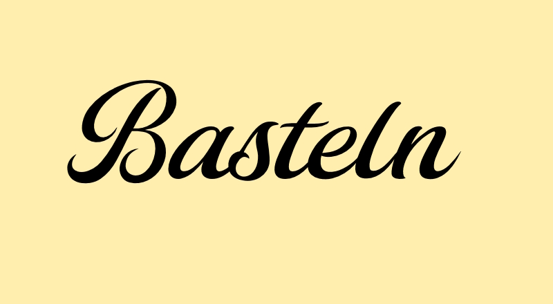 Basteln am Dienstag Basteln am Dienstag