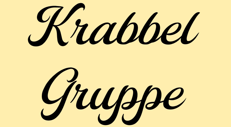 Krabbelgruppe Krabbelgruppe